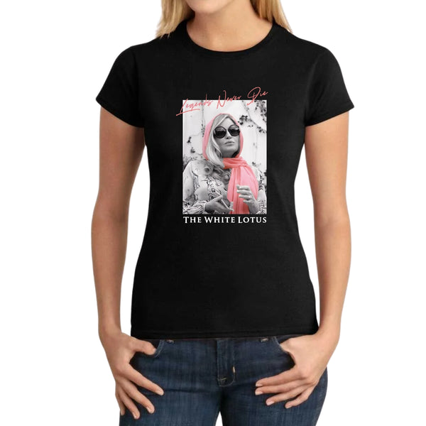 Playera Mujer The White Lotus Leyends Never Die