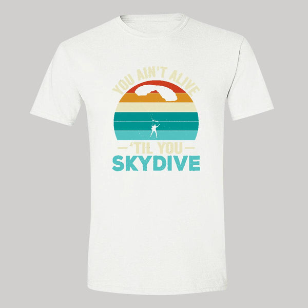 Playera Hombre Paracaidismo Deporte Vintage SK1046