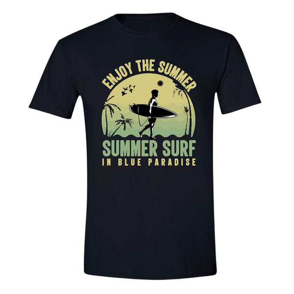 Playera Hombre Playa Hawaii Surf SM1002