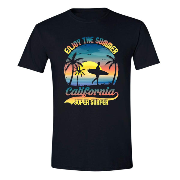 Playera Hombre Playa Hawaii Surf SM1003