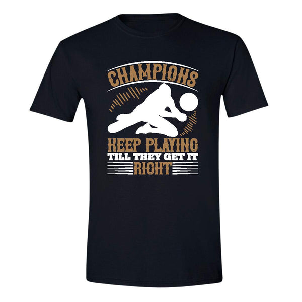 Playera Hombre Voleibol Deporte Frases VB1008