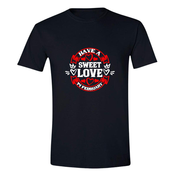 Playera Hombre San Valientín Corazones Amor VD1014