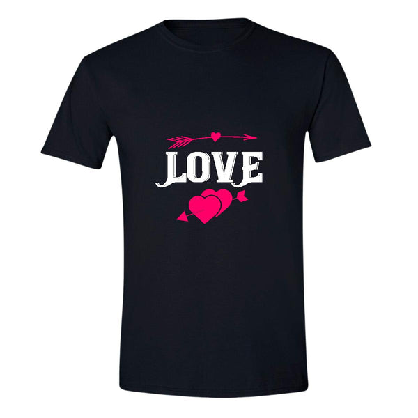 Playera Hombre San Valientín Corazones Amor VD1032