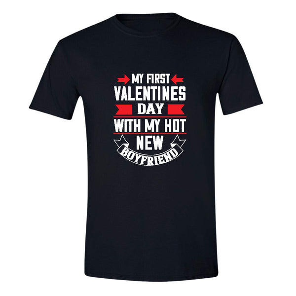 Playera Hombre San Valientín Corazones Amor VD1036